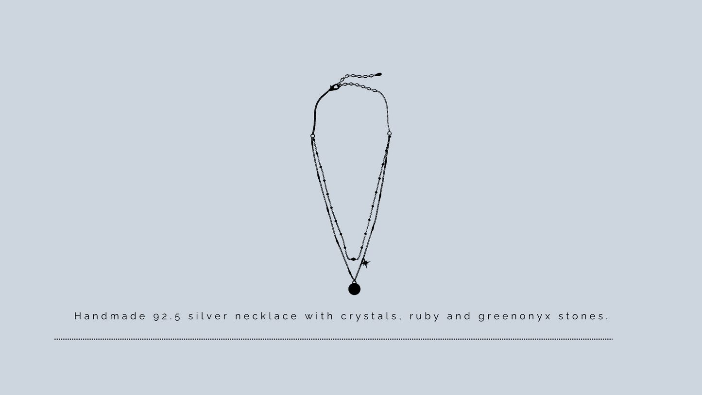 Silver Dew Drops collar BRACELET